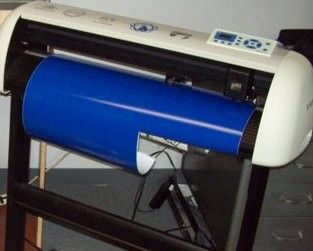 Plotador gráfico do corte de CS1200BEG com olho vermelho, máquinas da factura de papel de parede do vinil
