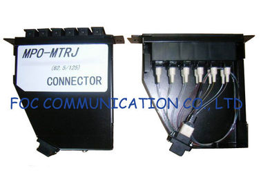 O painel de remendo da fibra ótica para a gaveta das telecomunicações/MPO carregou completamente com as tranças de MTRJ