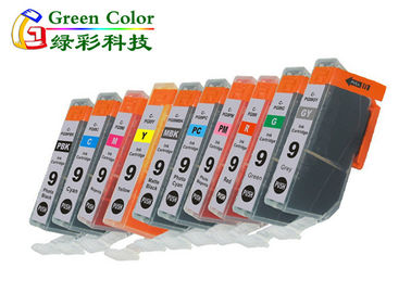Os cartuchos de tinta compatíveis da impressora PGI9 para Canon pro9500, instalam a microplaqueta estável