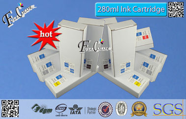 Os PP 6 colorem cartuchos de tinta recarregávéis do grande formato para HP T1100/impressora 260ml de T1100ps