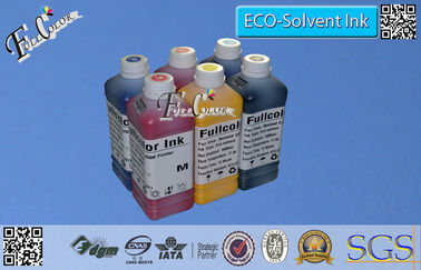 6 o pigmento da garrafa da cor 1000ml baseou a tinta do Eco-solvente para OEM 1400 da impressora da foto do estilete de Epson