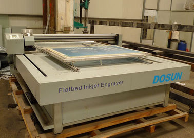gravador da tela do Inkjet do leito da definição 360DPI/720DPI, máquina de gravura de matéria têxtil CTS