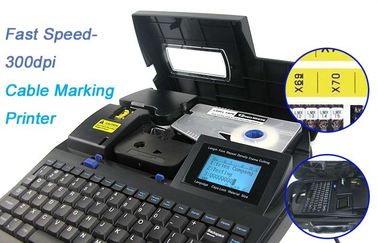 Impressora 300dpi da marcação do cabo do cortador do Desktop auto para a instalação elétrica