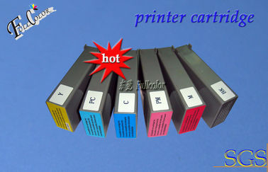 cartucho de tinta da impressora 6color com o tanque T1431 da tinta 130ml para cartuchos de tinta do grande formato do cânone W6200