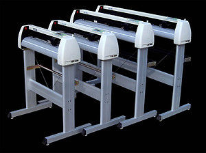 cortador do plotador do pcut CT1200S com servo motor, cortador do vinil com ponto do laser e corte do contorno