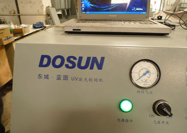 do equipamento giratório do gravador do laser de 1.5KW/220V 50Hz maquinaria UV giratória azul da gravura do laser