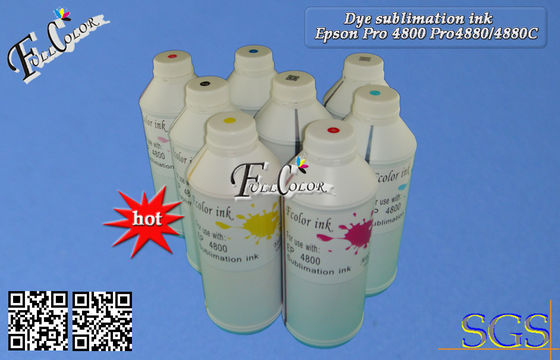 Tintas da sublimação da tintura para tinta de impressão de Transfet do calor de 4800 impressoras de Epson a pro