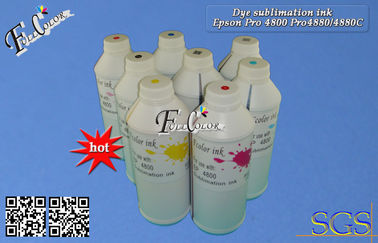 Tinta da sublimação de 4880 impressoras de Epson da tinta de impressão de Transfet do calor pro