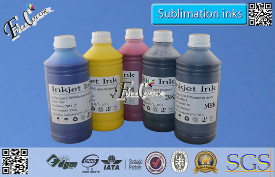 Tinta de impressão da transferência térmica para Epson 7700 tinta da sublimação de 9700 impressoras