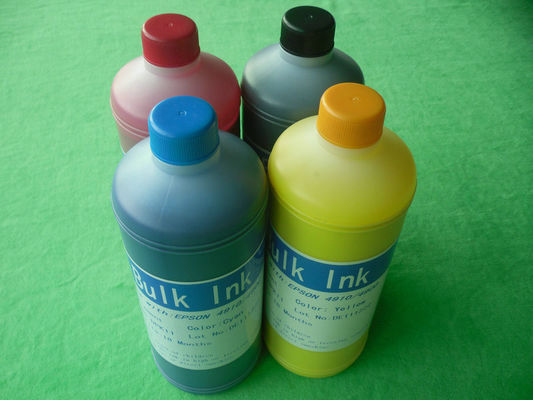 Tinta impermeável do pigmento de Epson da impressora da mesa para Epson 1390 em cores de C M Y