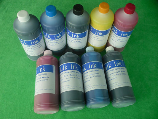 A 3800 3800C 3850 de Epson 3880 3890 pigmenta a tinta na cor de PBK C M Y, impressão afluente