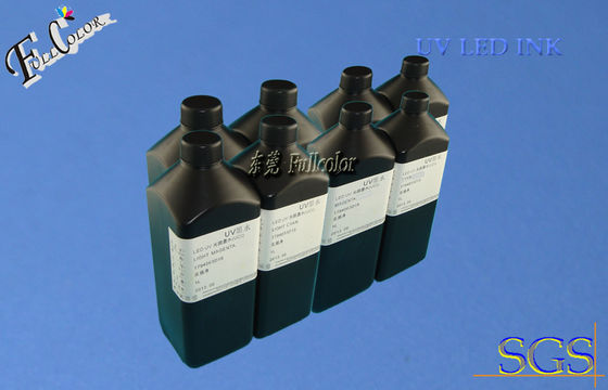 Tinta curável UV do diodo emissor de luz da cor alta da densidade óptica 7 para a impressora de Epson pro7600 9600