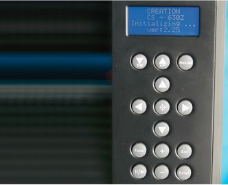 Plotador de gráfico simples da elevada precisão do cartão do SD do contorno do porta usb para a etiqueta adesiva