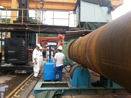 máquina do endurecimento de indução do pré-aquecimento 80Kw para o tubo do aço estrutural a 300°F