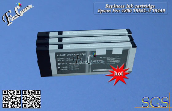 O cartucho de tinta compatível Eposon da impressora pro 4800 substitui Cartridgte T5651-9