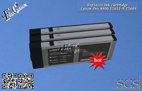 O cartucho de tinta compatível Eposon da impressora pro 4800 substitui Cartridgte T5651-9