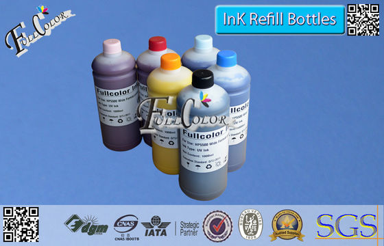 1000ml tinta UV do pigmento do reenchimento HP83 para HP Designjet 5500 da impressora séries da cor vívida da cópia de seda
