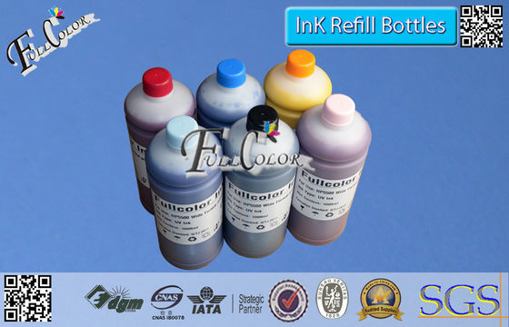 1000ml tinta UV do pigmento do reenchimento HP83 para HP Designjet 5500 da impressora séries da cor vívida da cópia de seda