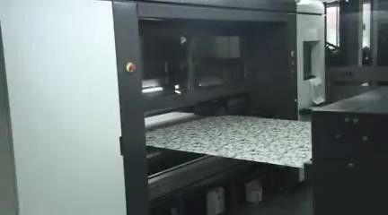 Máquina de impressão digital da tela do Inkjet da correia de alta velocidade