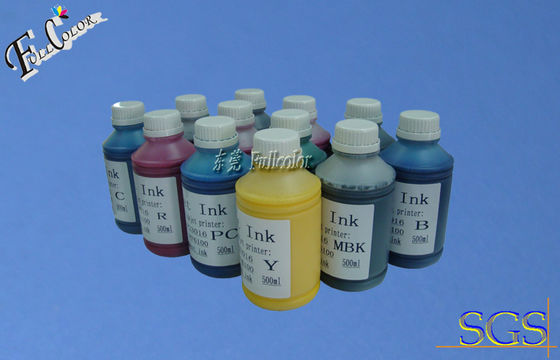 12 tintas de impressora compatíveis das cores para a tinta do reenchimento da impressora de Canon IPF8400 IPF9400