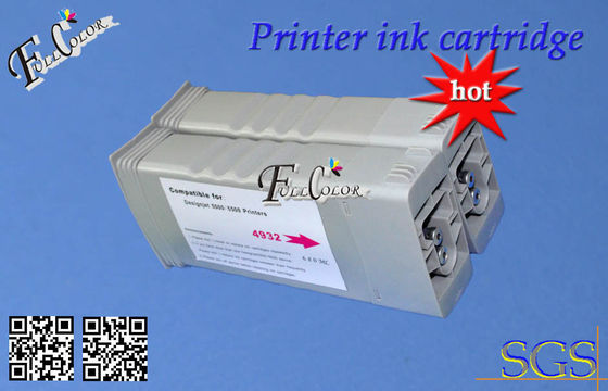 Cartucho de tinta imprimindo rápido da tintura de HP 81 BK C M Y 680ml para a impressora de HP Desiginjet D5800 do uso