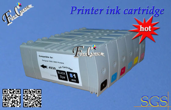 Cartucho de tinta imprimindo rápido da tintura de HP 81 BK C M Y 680ml para a impressora de HP Desiginjet D5800 do uso