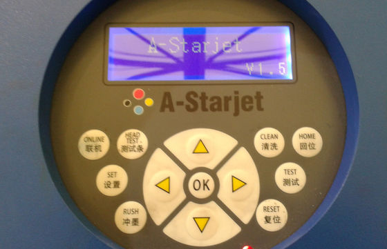 Cabeça de impressão de A-Starjet 3pcs DX7, impressora solvente para anunciar, CE do grande formato de 1800mm