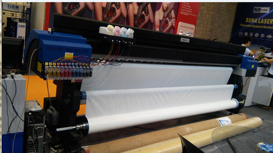 Cabeça de impressão de A-Starjet 3pcs DX7, impressora solvente para anunciar, CE do grande formato de 1800mm