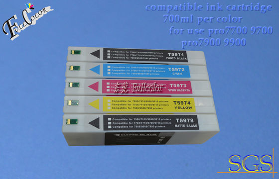 cartuchos de tinta recarregávéis do grande formato 350ML para cor da impressora 7900/9900 11 de Epson a pro