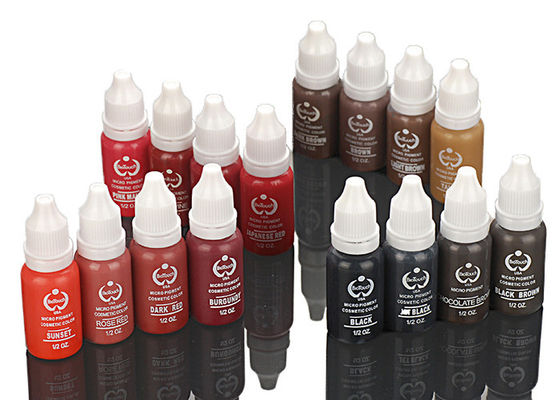 24 pigmentos permanentes da composição de Biotouch das cores para a cara, pigmento da tinta da tatuagem