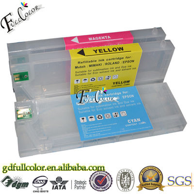 cartucho de tinta recarregável de 440ml/220ml Mimaki SB53 com microplaqueta permanente