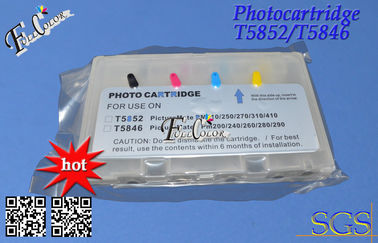 Cores recarregávéis vazias do cartucho de tinta T5846 de Epson t5852 K C M Y 4