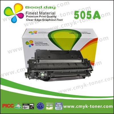 Cubra 10 o cartucho de tonalizador do preto do tipo 505A  compatível para LaserJet P2035 P2055