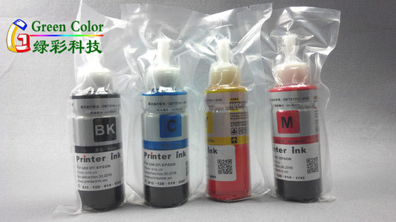 a tinta da tintura do cânone de 200ml 500ml para o epson L100/L101 com cor amarela preta nunca obstrui-se