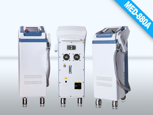 o tamanho de ponto branco e cinzento 2 do laser, 8mm Q comutou o removedor da tatuagem da energia de laser do ND YAG